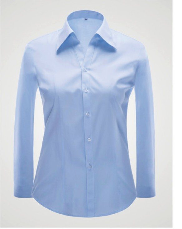 YW4504 - Women's long sleeve dress shirt - Product photograph