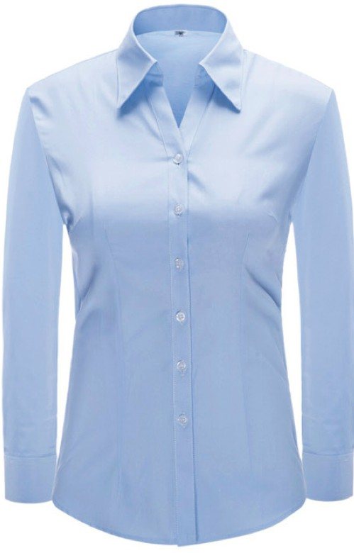 YW4517 - Women's long sleeve dress shirt - Product photograph
