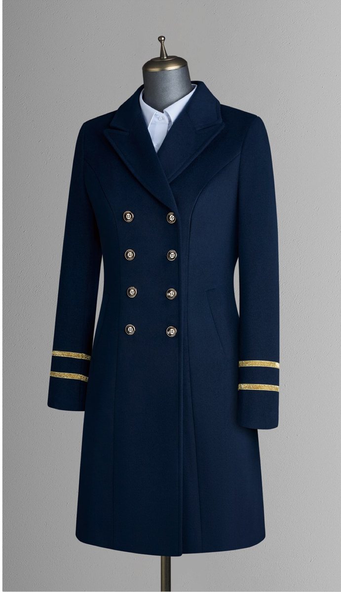 DW-1162 - Women's overcoat - Coordinated outfit / source-page image