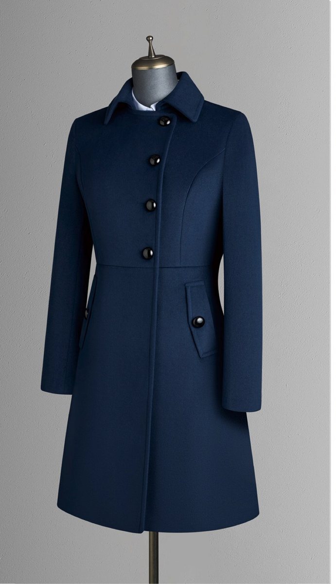 DW-1262 - Women's overcoat - Coordinated outfit / source-page image