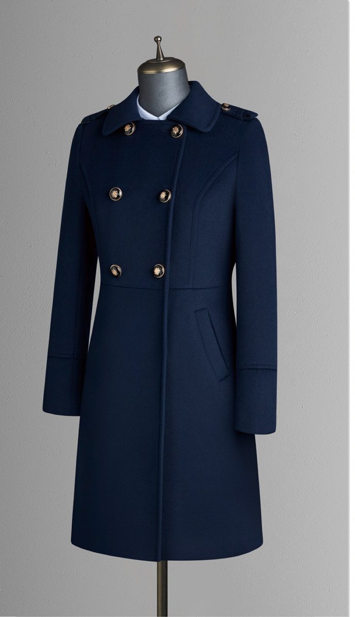 DW-1312 - Women's overcoat - Coordinated outfit / source-page image