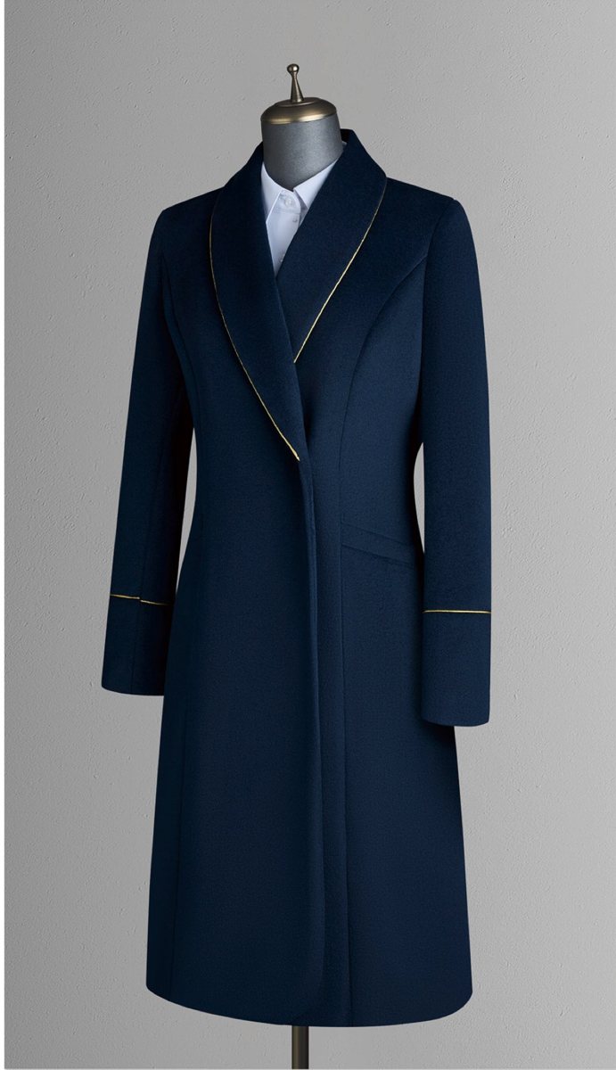 DW-1982 - Women's overcoat - Coordinated outfit / source-page image