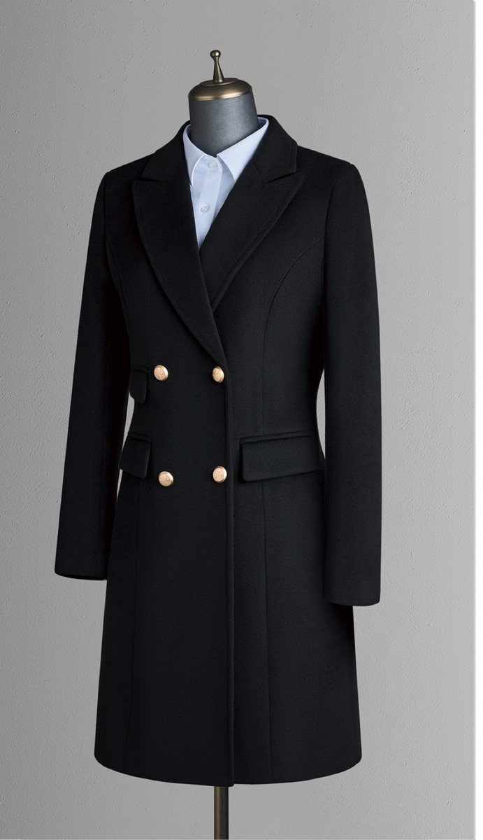 DW-1231 - Women's overcoat - Coordinated outfit / source-page image
