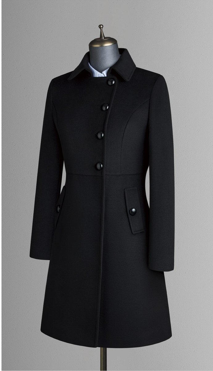 DW-1261 - Women's overcoat - Coordinated outfit / source-page image