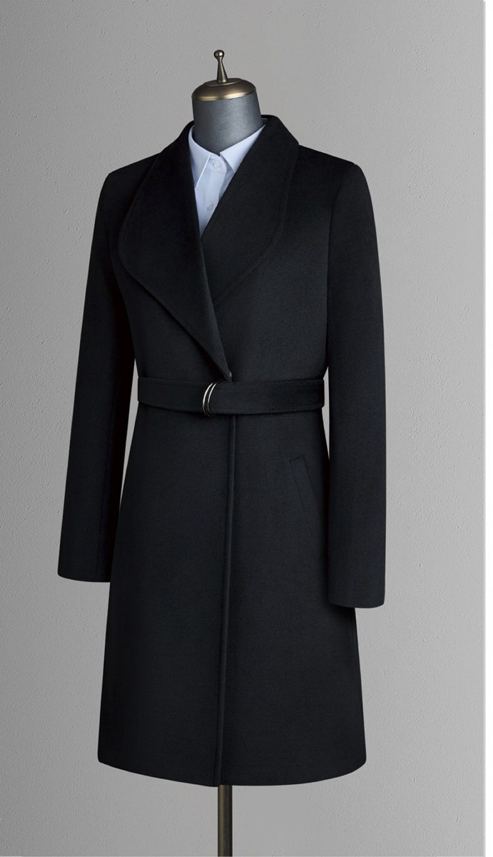 DW-1291 - Women's overcoat - Coordinated outfit / source-page image