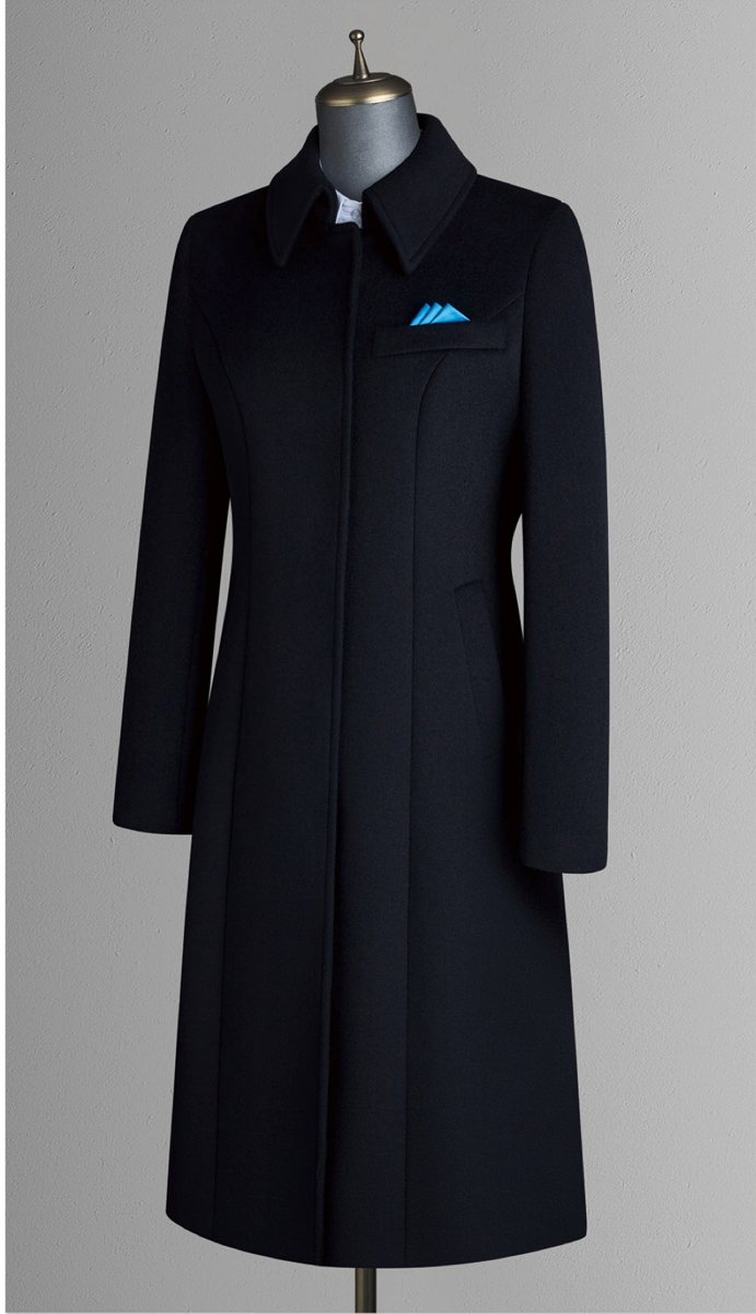 DW-5582 - Women's overcoat - Coordinated outfit / source-page image