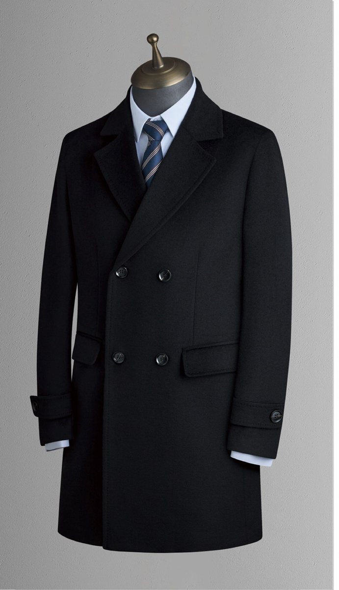 DMY-1003 - Men's overcoat liner - Coordinated outfit / source-page image