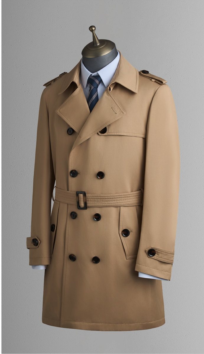 FM1001 - Men's trench coat - Coordinated outfit / source-page image
