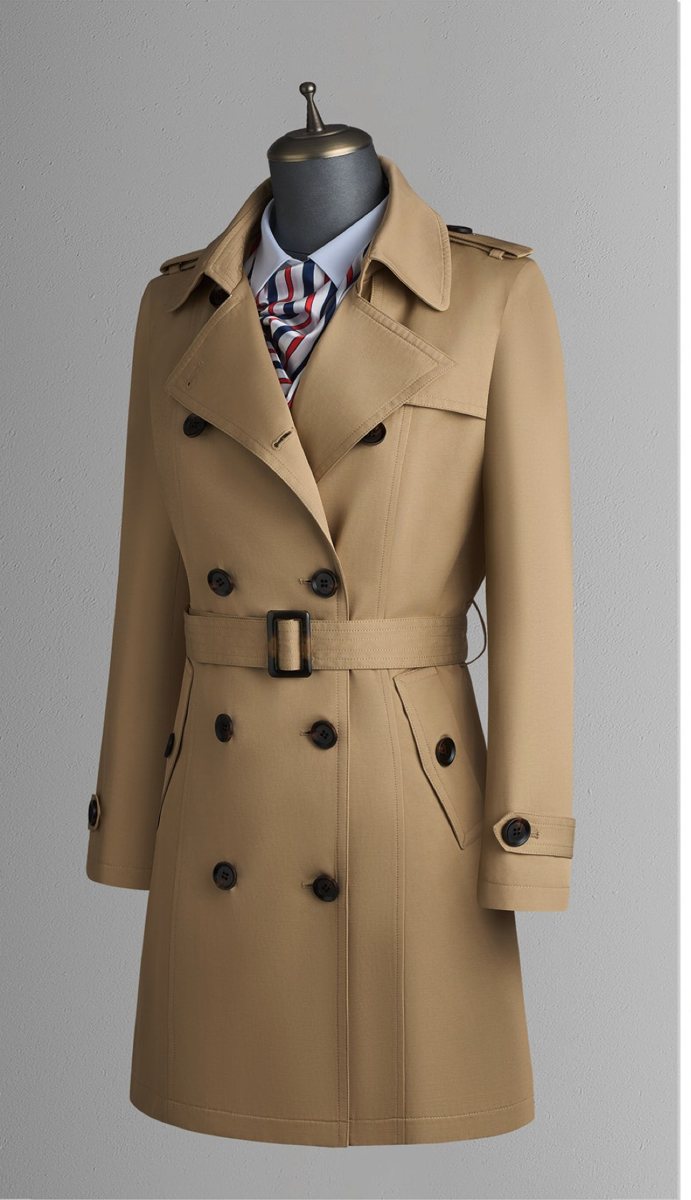 FW1001 - Women's trench coat - Coordinated outfit / source-page image