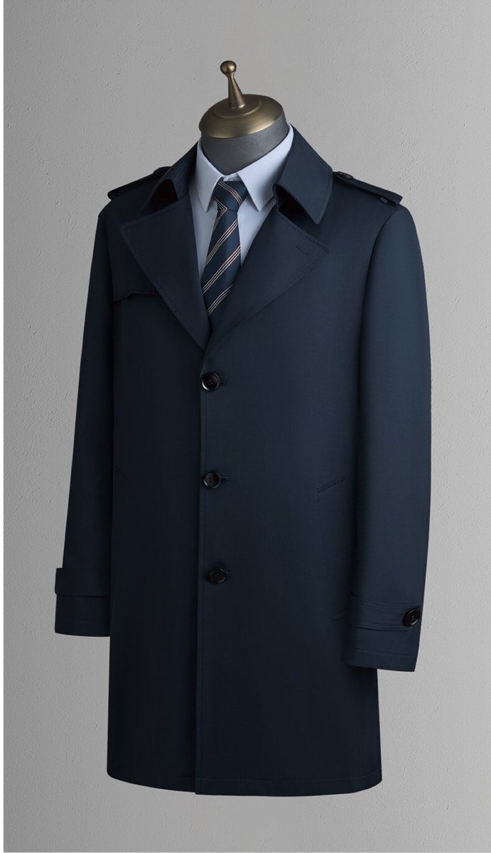 FM1002 - Men's trench coat - Coordinated outfit / source-page image