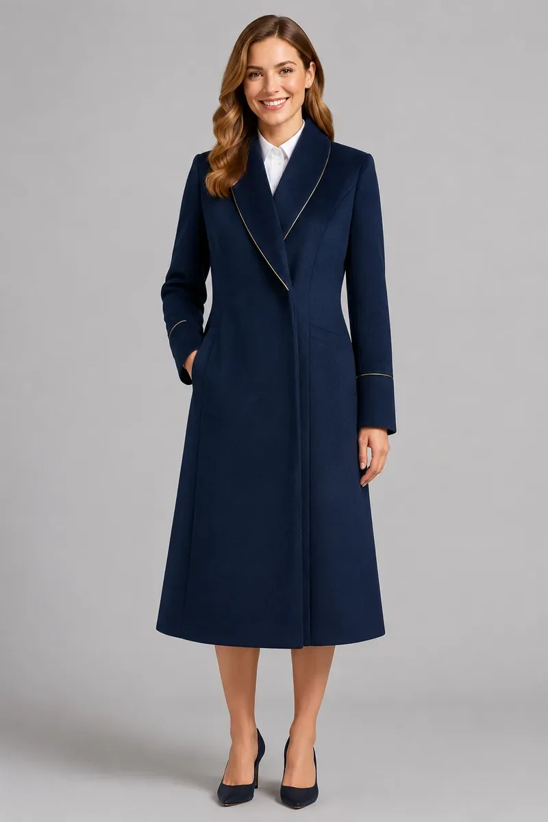Custom wool overcoat manufacturer BERKAM 8