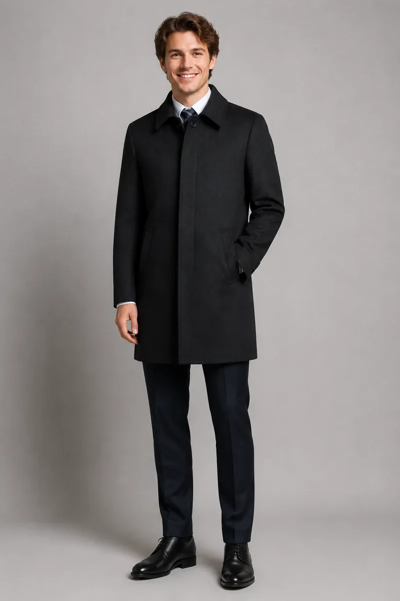 Custom wool overcoat manufacturer BERKAM 10