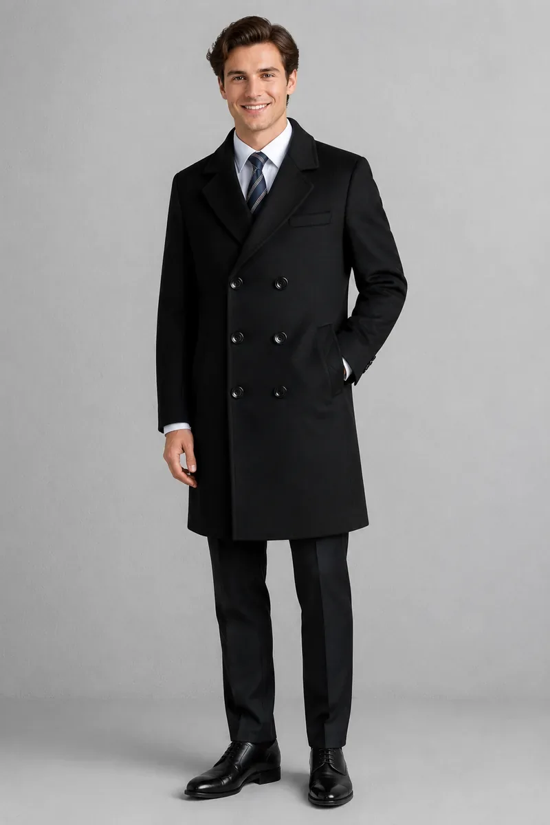 Custom wool overcoat manufacturer BERKAM 12