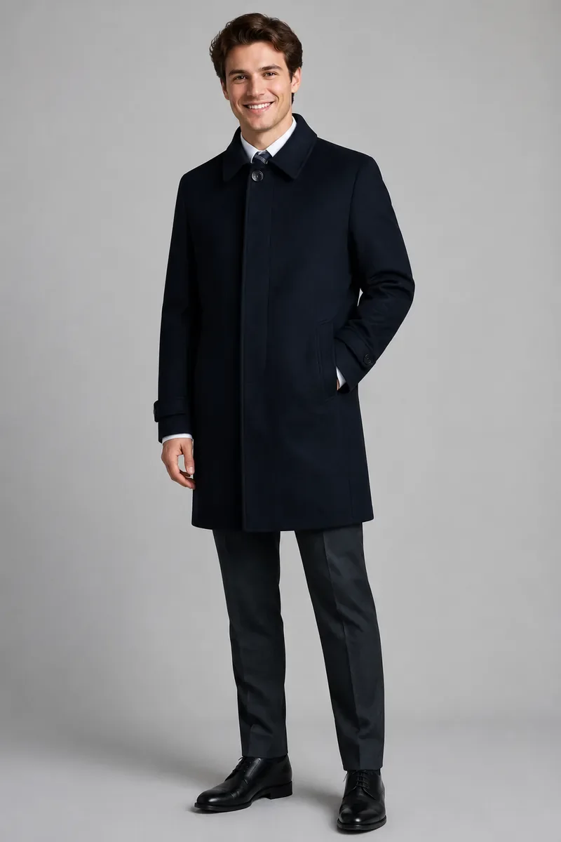 Custom wool overcoat manufacturer BERKAM 33