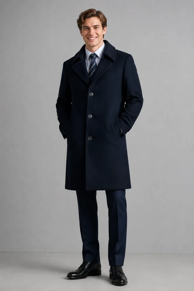 Custom wool overcoat manufacturer BERKAM 38