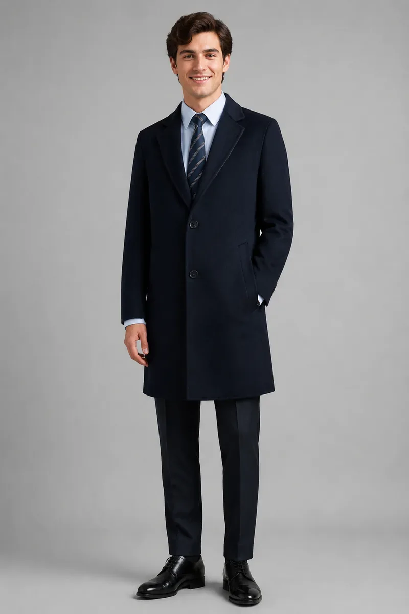 Custom wool overcoat manufacturer BERKAM 40