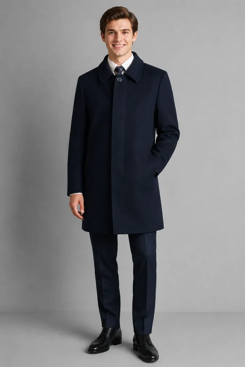Custom wool overcoat manufacturer BERKAM 46