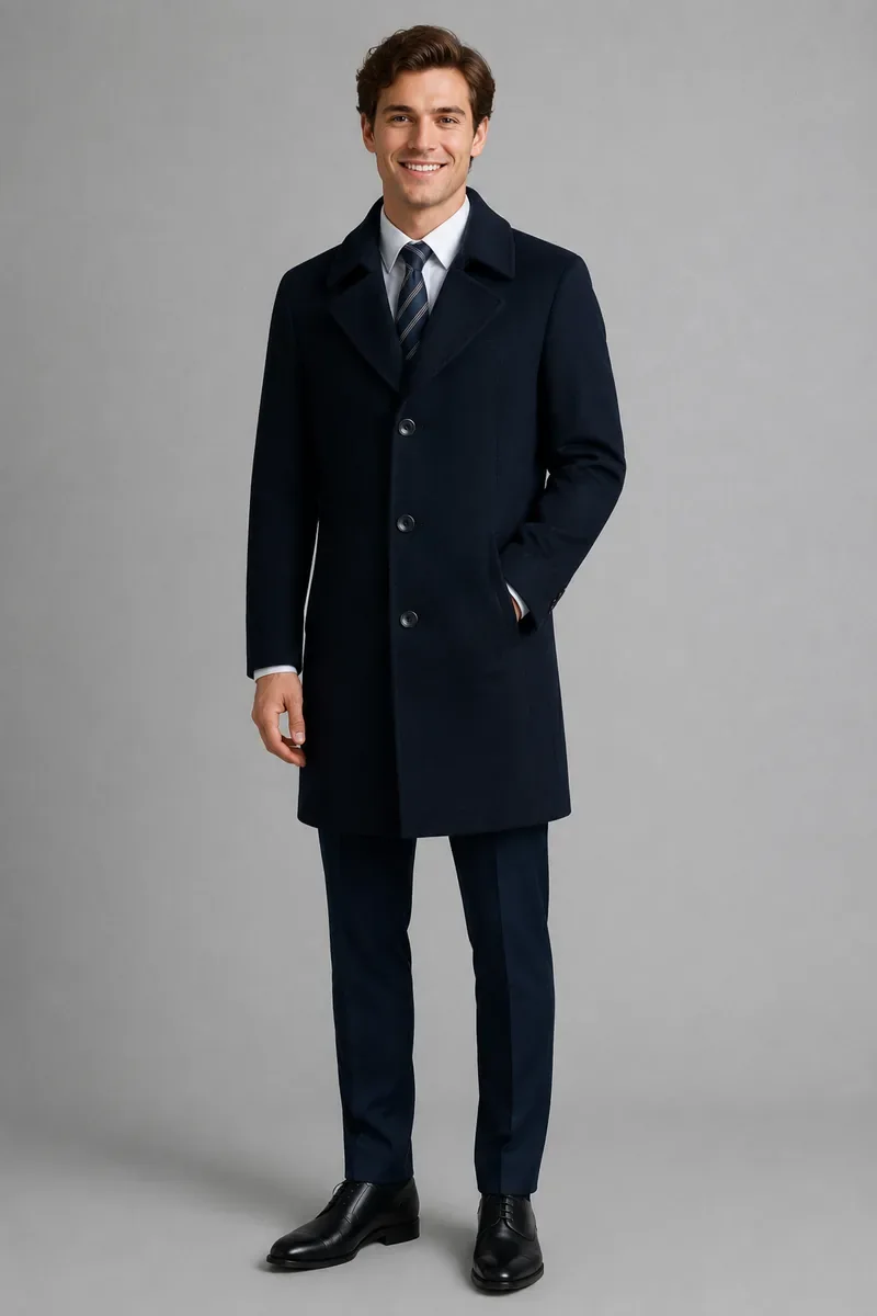 Custom wool overcoat manufacturer BERKAM 48