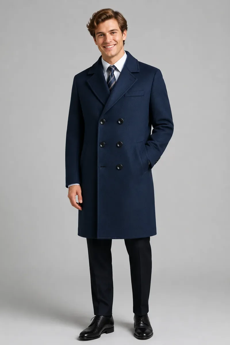 Custom wool overcoat manufacturer BERKAM 52