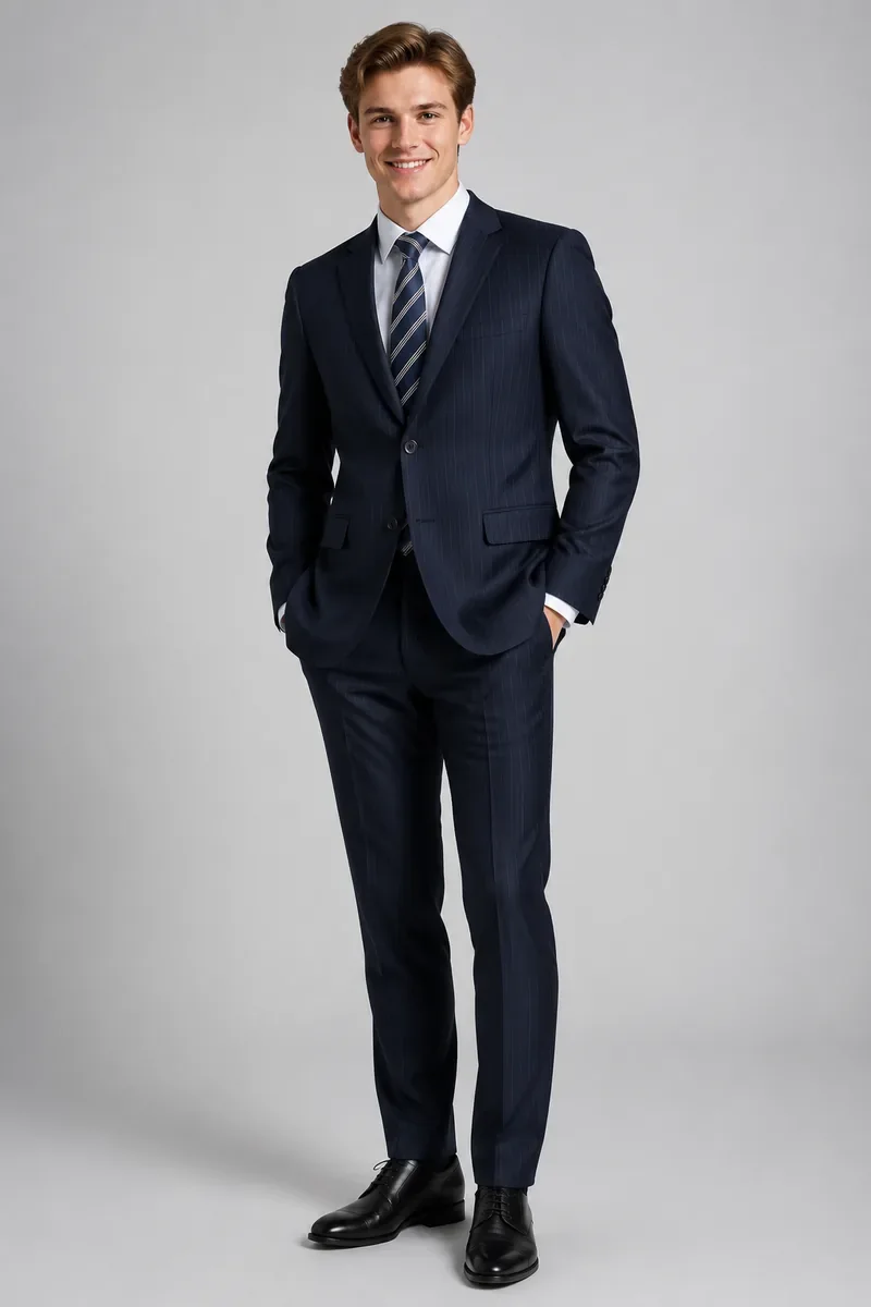 Custom business suit manufacturer BERKAM 16
