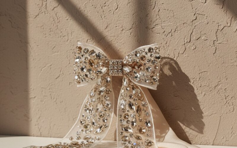 Crystal Hair Accessories — How to Wear Embellished Bows Without Overdoing It