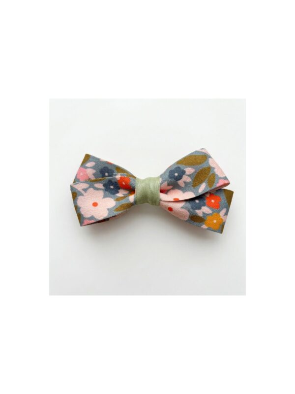 Dark Floral Boutique Bow