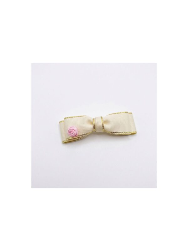 Ivory Blossom Snap Clip