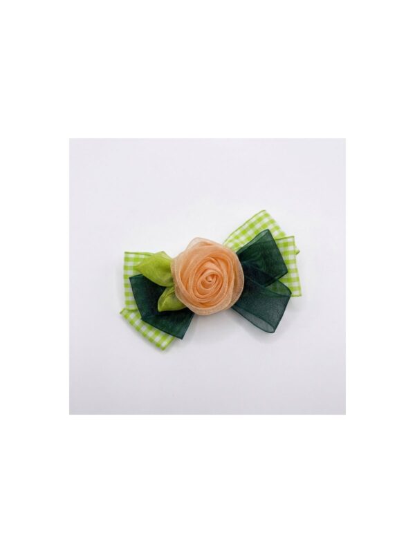 Lime Rose Mini Bow