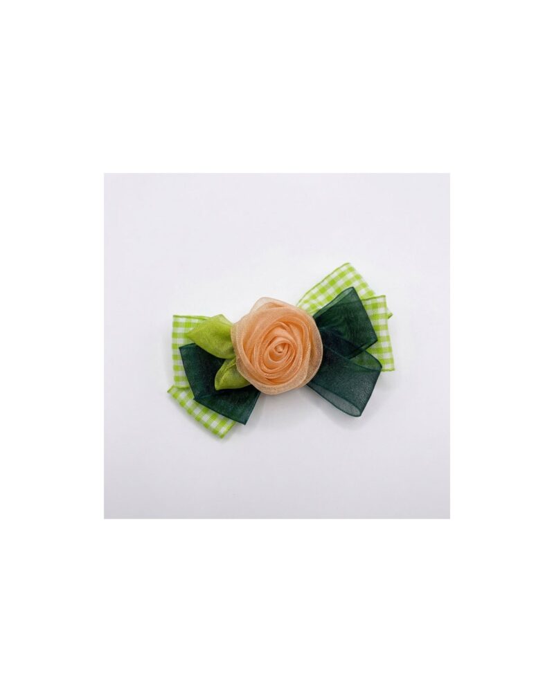 Lime Rose Mini Bow