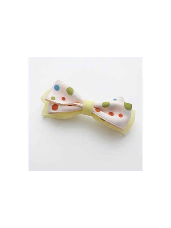 Confetti Pearl Slim Barrette