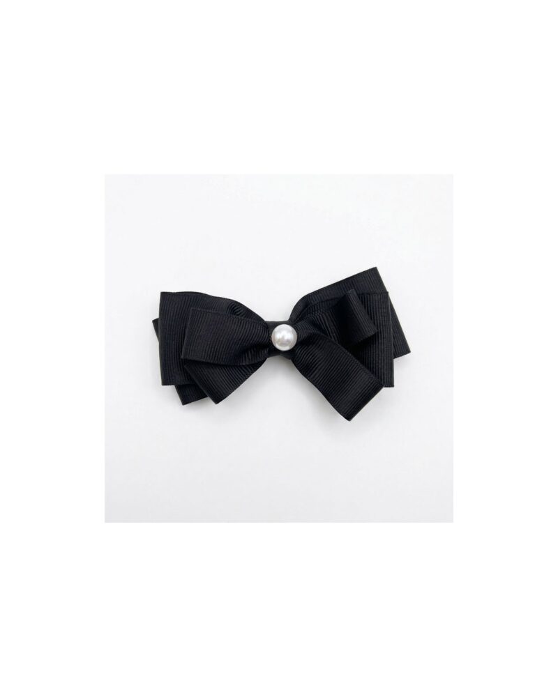 Noir Pearl Bow