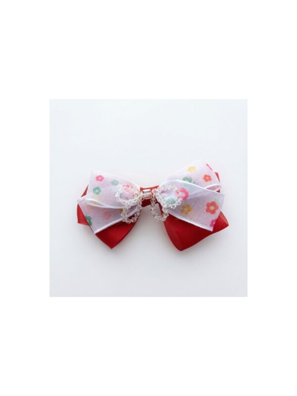 Pink Garden Pearl Bow