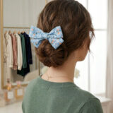 blue floral classic bow lifestyle gallery image 1
