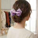lavender blossom organza bow lifestyle gallery image 1