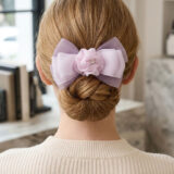 lavender blossom organza bow lifestyle gallery image 2