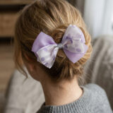 lavender butterfly print bow lifestyle gallery image 1