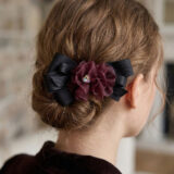 burgundy blossom black bow lifestyle gallery image 1