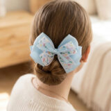 sky blue floral bow lifestyle gallery image 2